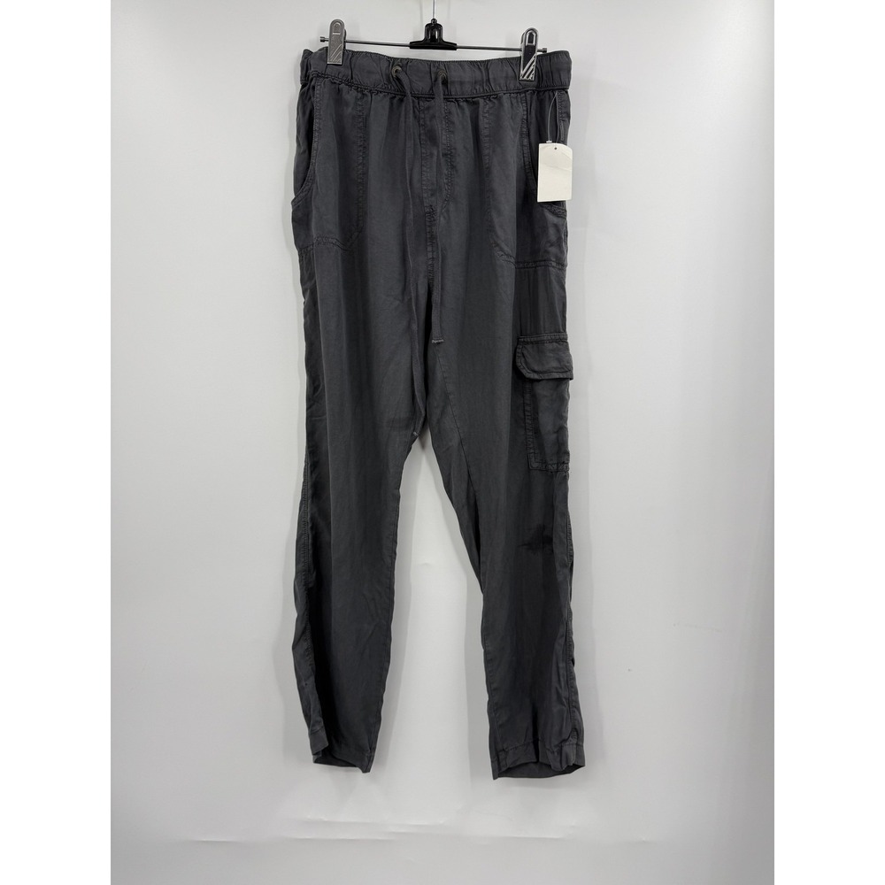 Sanctuary‎ Pants Womens Large Charcoal Pull On Cargo Elastic Waist XP0004E1